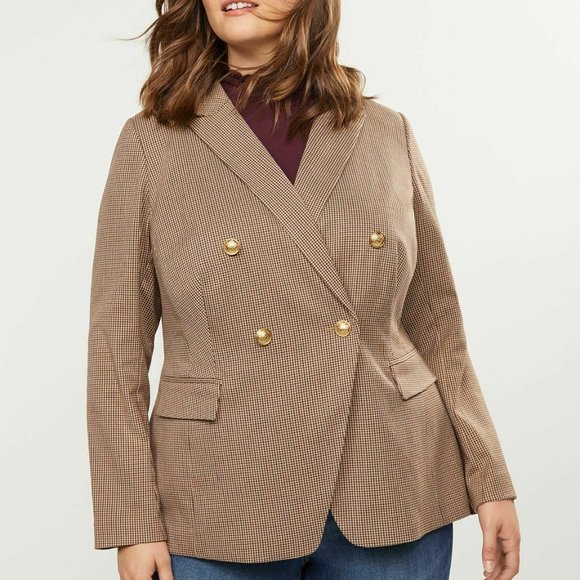 Lane Bryant Jackets & Blazers - Lane Bryant The Bryant Blazer Work Jacket HW8641b